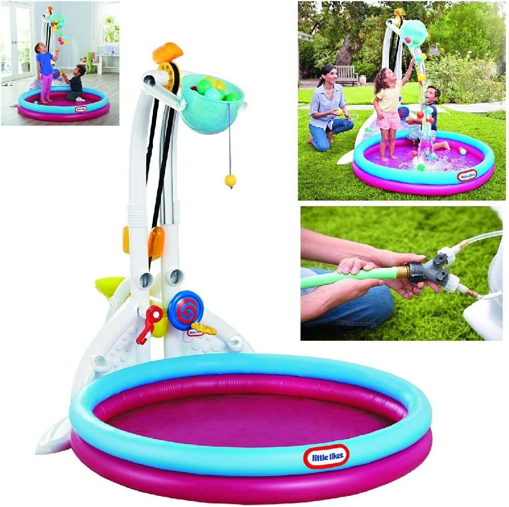 Pallibassein Little Tikes Fun Zone Drop Zone, 150 × 153 × 105 cm
