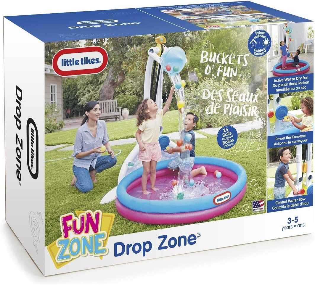 Pallibassein Little Tikes Fun Zone Drop Zone, 150 × 153 × 105 cm – pilt 8