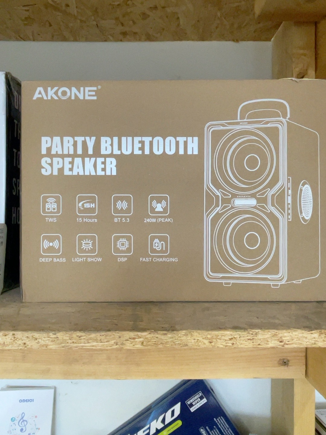 AKONE Bluetooth peokõlar 240 W peak